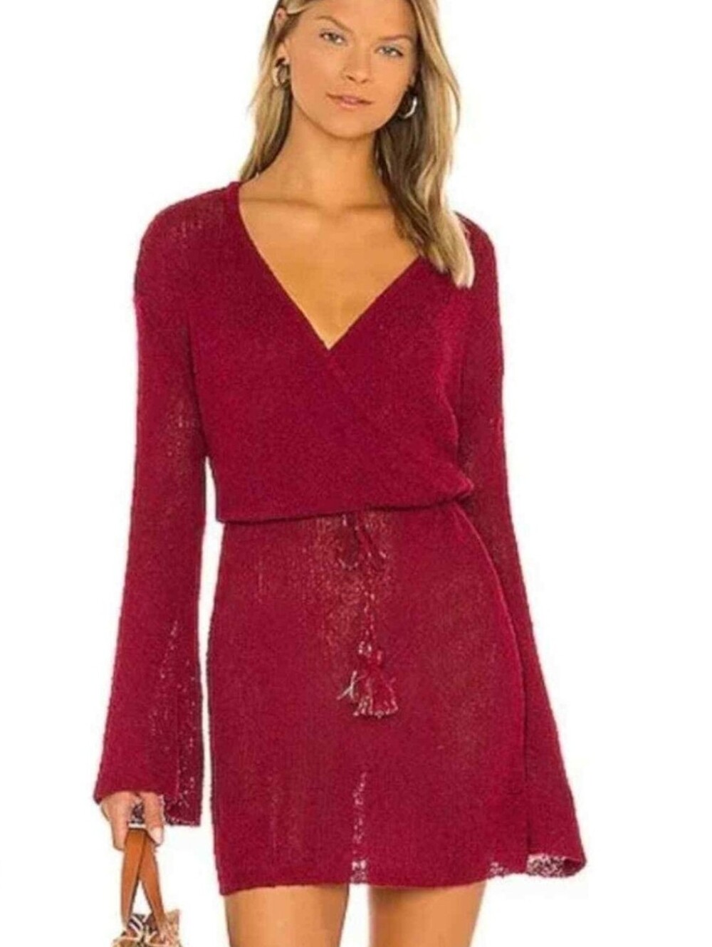 l*space Berry Knit Topanga Dress XL